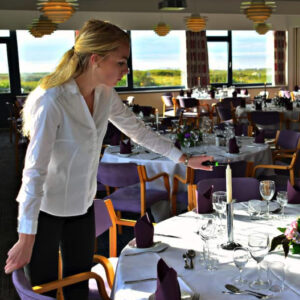 Kobæk Strand Hotel elegant restaurant