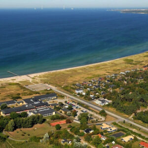 Kobæk Strand Hotel luftfoto